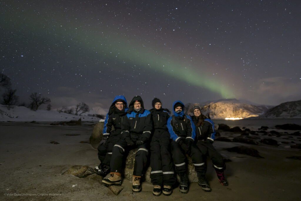 Disfrutando de la Aurora Boreal