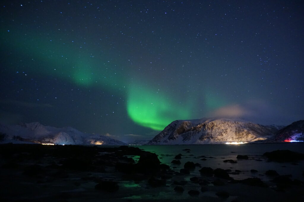 Aurora boreal en Tromso